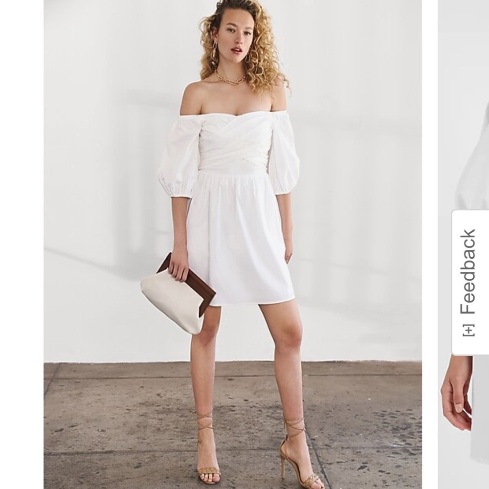 Express cross front dress